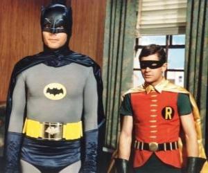 Puzzle Batman και Robin